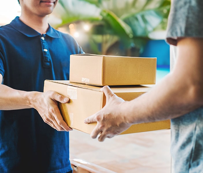 delivery services at lumena