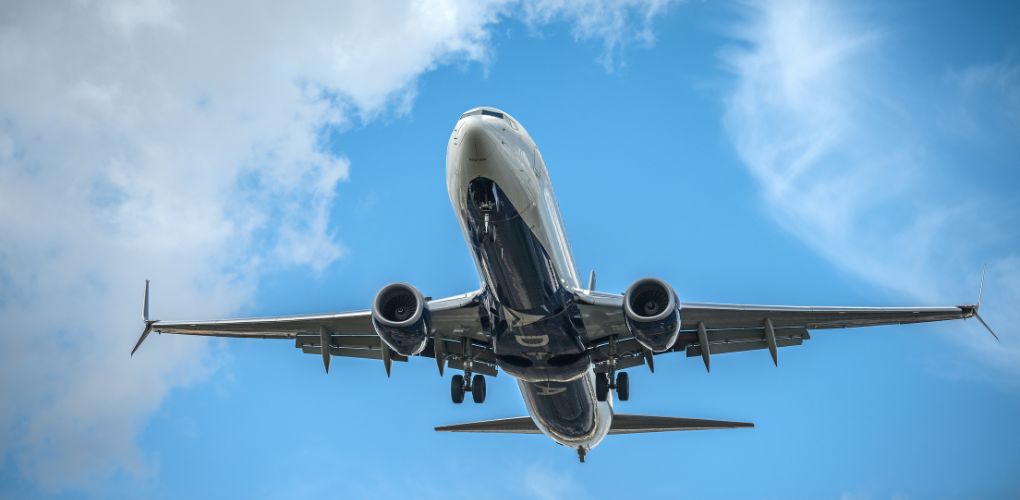 Plane flying from Satellite Beach Florida