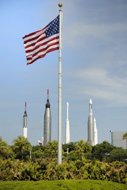 Rocket Garden at the Kennedy Space Center