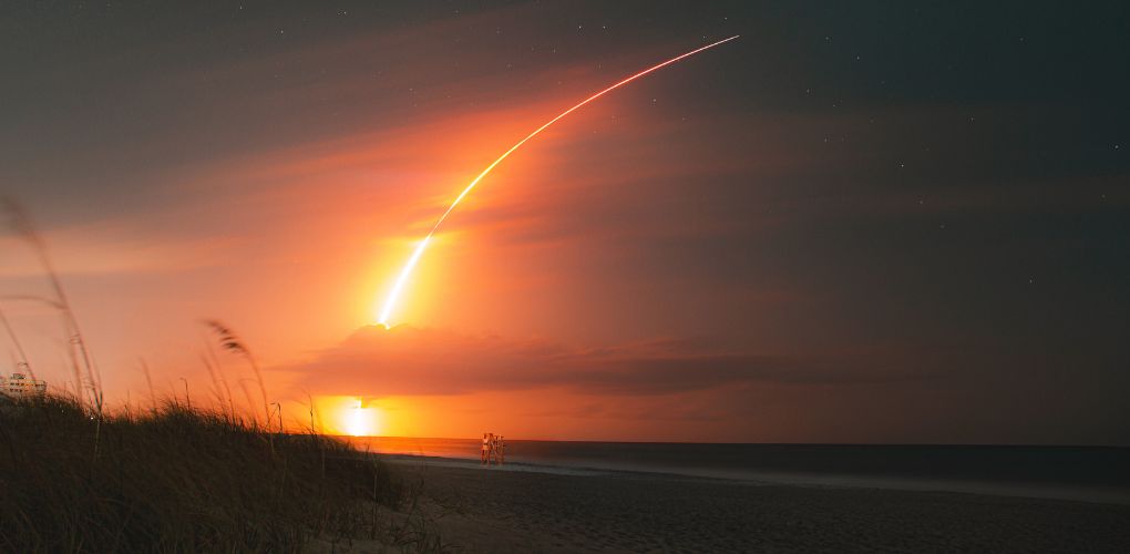 Rocket launch on Florida's Space Coast